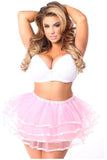 Daisy Corsets USA Baby Pink Ribbon Tutu - Daisy Corsets - Flyclothing LLC