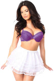 Daisy Corsets White Ribbon Tutu - Daisy Corsets - Flyclothing LLC