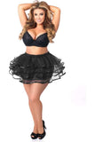 Daisy Corsets Black Ribbon Tutu - Daisy Corsets - Flyclothing LLC