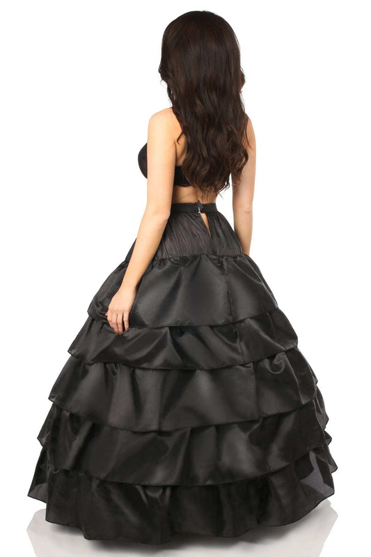 Daisy Corsets Black Hoop Skirt - Daisy Corsets - Flyclothing LLC