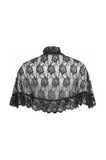 Daisy Corsets Black Lace Cape - Daisy Corsets - Flyclothing LLC