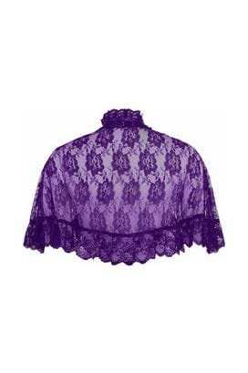 Daisy Corsets Purple Lace Cape - Daisy Corsets - Flyclothing LLC
