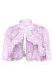 Daisy Corsets Lt Pink Lace Cape - Daisy Corsets - Flyclothing LLC
