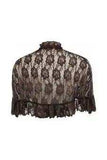 Daisy Corsets Brown Lace Cape - Daisy Corsets - Flyclothing LLC