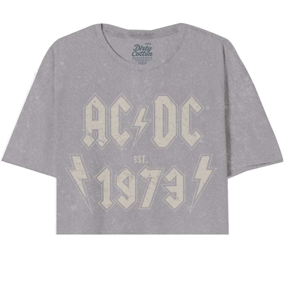 ACDC 1973 Oversize Crop - ACDC - Flyclothing LLC