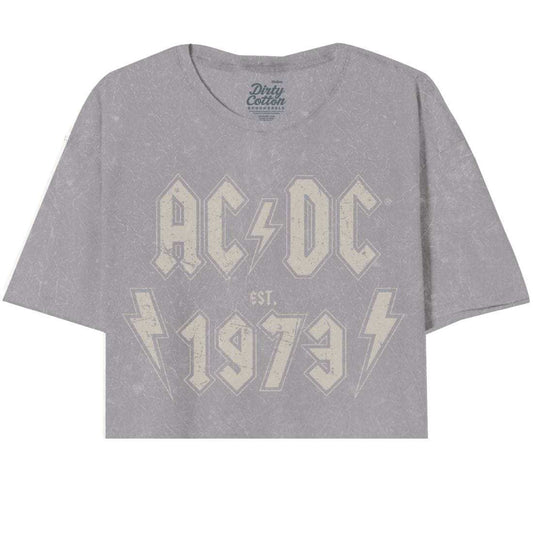 ACDC 1973 Oversize Crop - ACDC - Flyclothing LLC