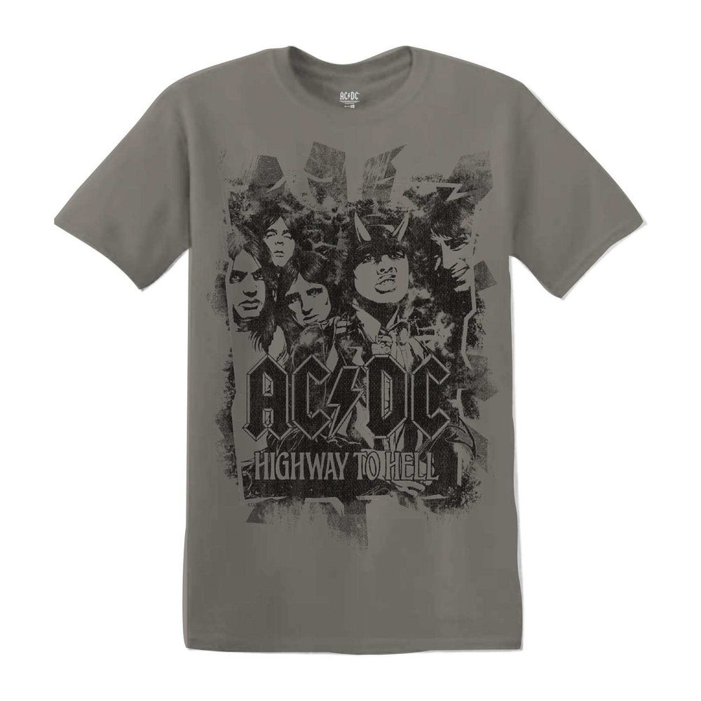 ACDC Highway To Hell Mono Unisex T-Shirt - ACDC - Flyclothing LLC