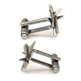 Military Jet 3D Cufflinks - Cufflinks.com - Flyclothing LLC