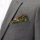 Antique Clock Gradient Pocket Square - Cufflinks.com - Flyclothing LLC