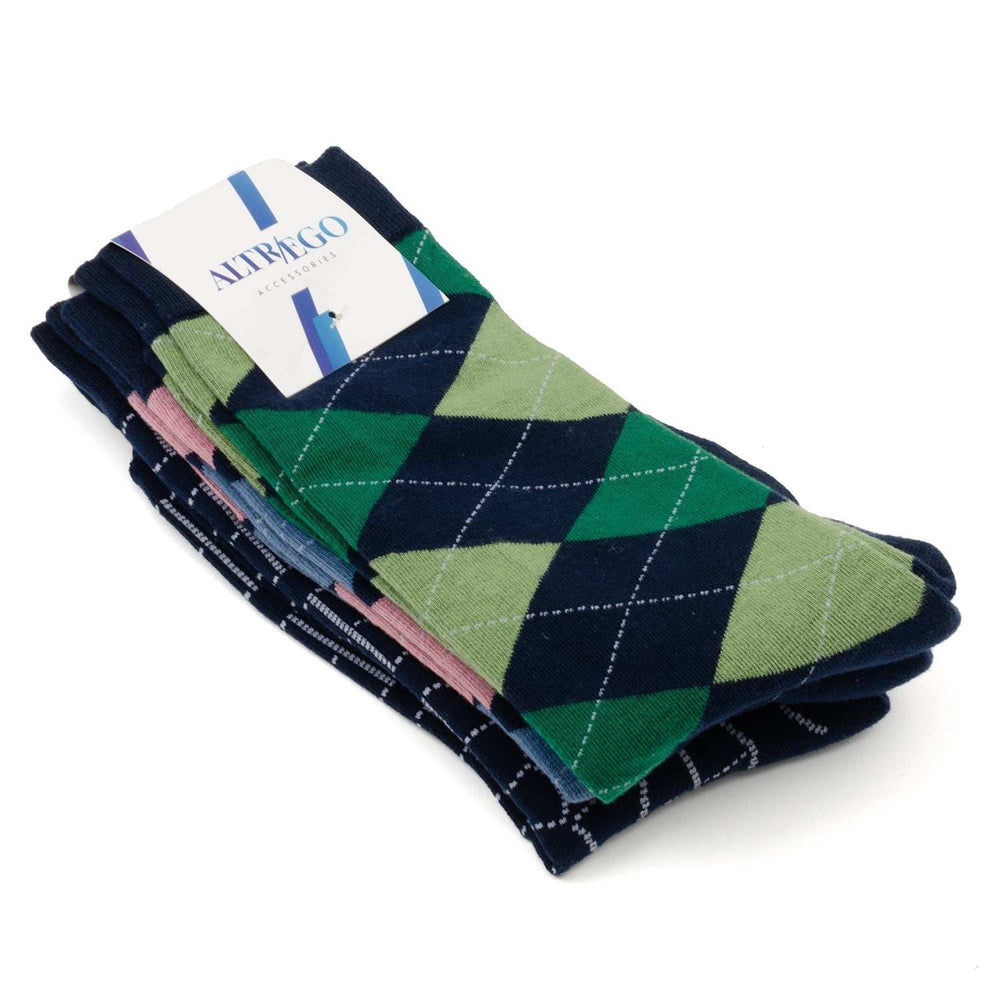 Argyle Hidden Message Sock Set - Cufflinks.com - Flyclothing LLC