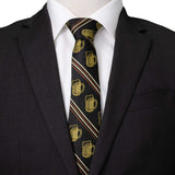 Beer Aficionado Black Striped Mens Tie - Cufflinks.com - Flyclothing LLC