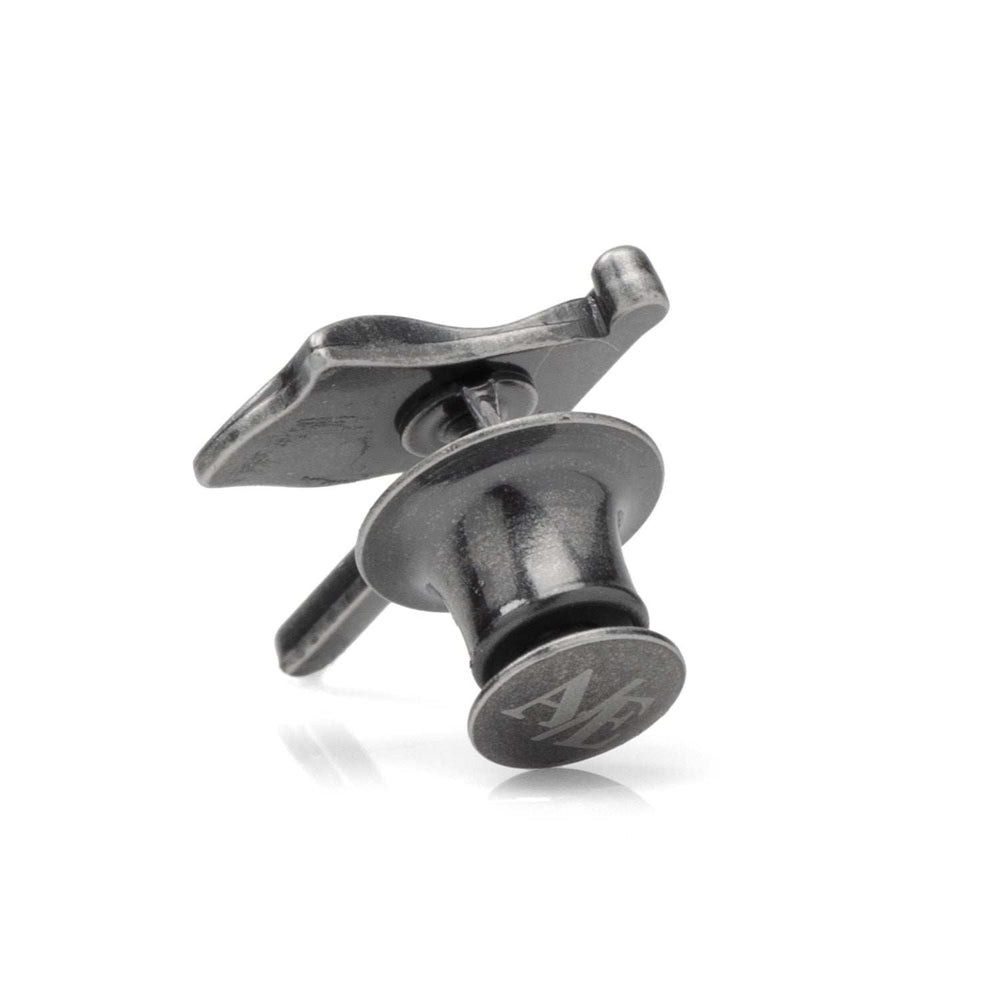 Golf 18th Hole Antique Silver Lapel Pin - Cufflinks.com - Flyclothing LLC