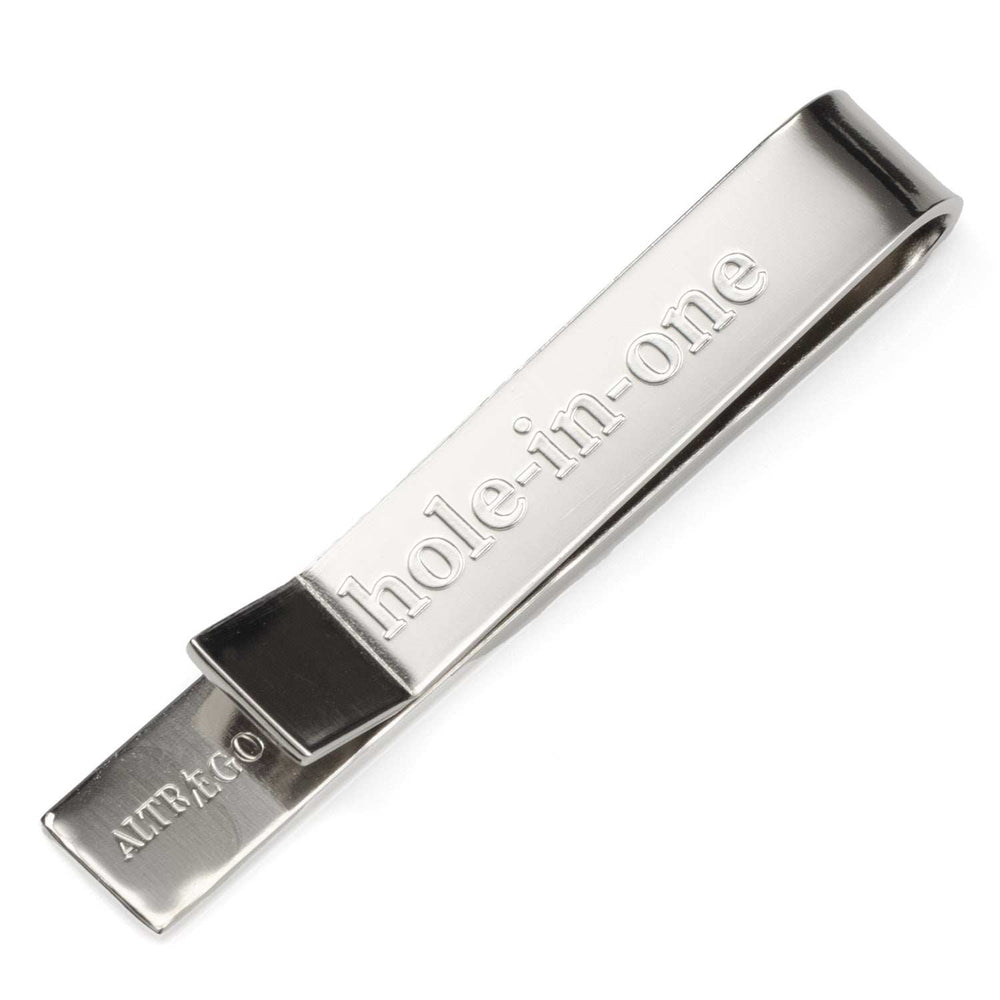 Golf Hole-In-One Hidden Message Tie Bar - Cufflinks.com - Flyclothing LLC