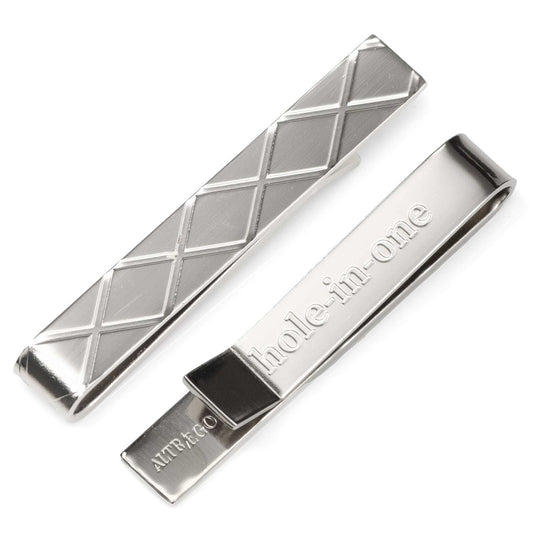 Golf Hole-In-One Hidden Message Tie Bar - Cufflinks.com - Flyclothing LLC