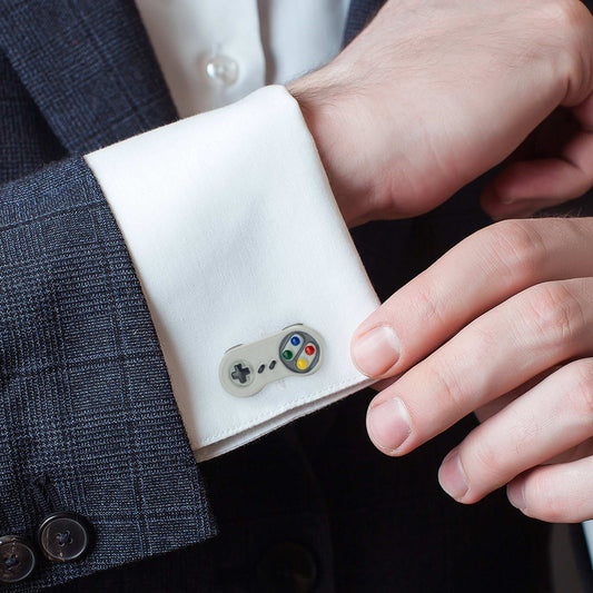 Vintage Game Controller 3D Cufflinks - Cufflinks.com - Flyclothing LLC