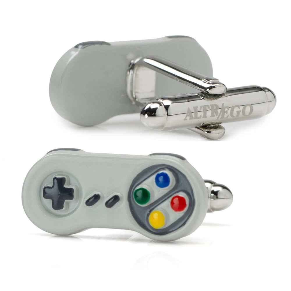 Vintage Game Controller 3D Cufflinks - Cufflinks.com - Flyclothing LLC