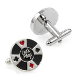 Poker Chip Cufflinks - Cufflinks.com - Flyclothing LLC