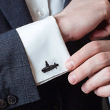 US Submarine Black 3D Cufflinks - Cufflinks.com - Flyclothing LLC