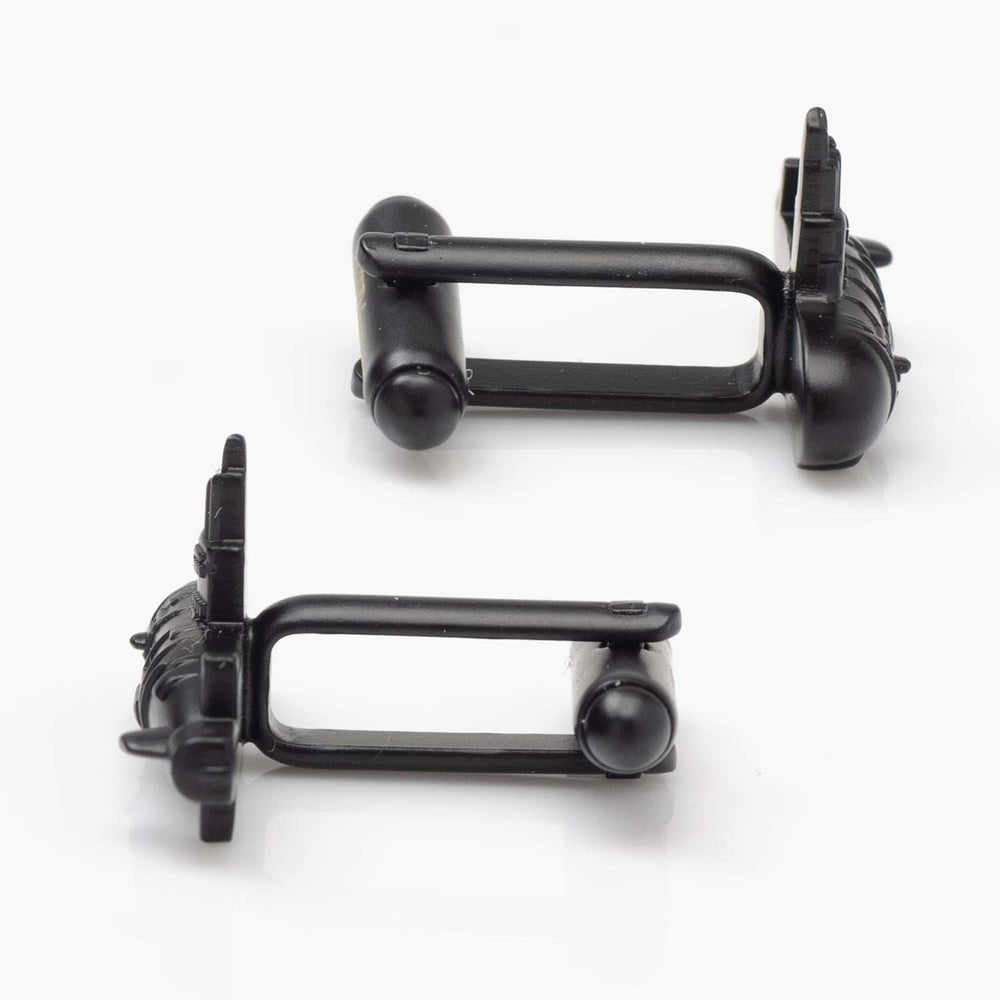 US Submarine Black 3D Cufflinks - Cufflinks.com - Flyclothing LLC