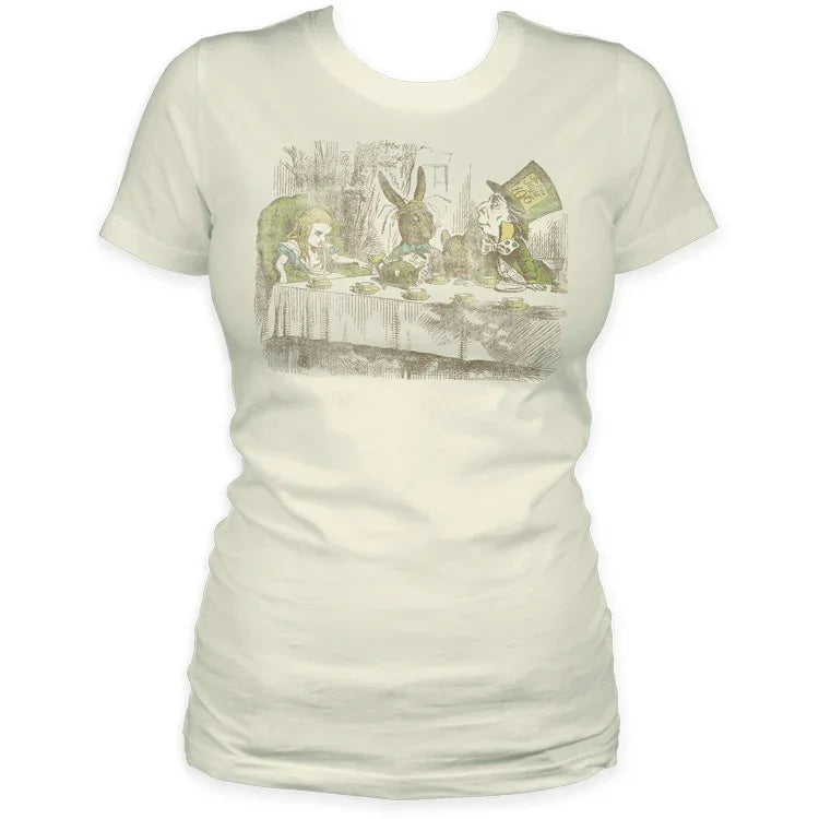 Alice In Wonderland Tea Party Tee - Alice in Wonderland - Flyclothing LLC