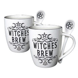 Alchemy Witches Brew Mug and Spoon Set Giftware - Alchemy Gothic - Flyclothing LLC