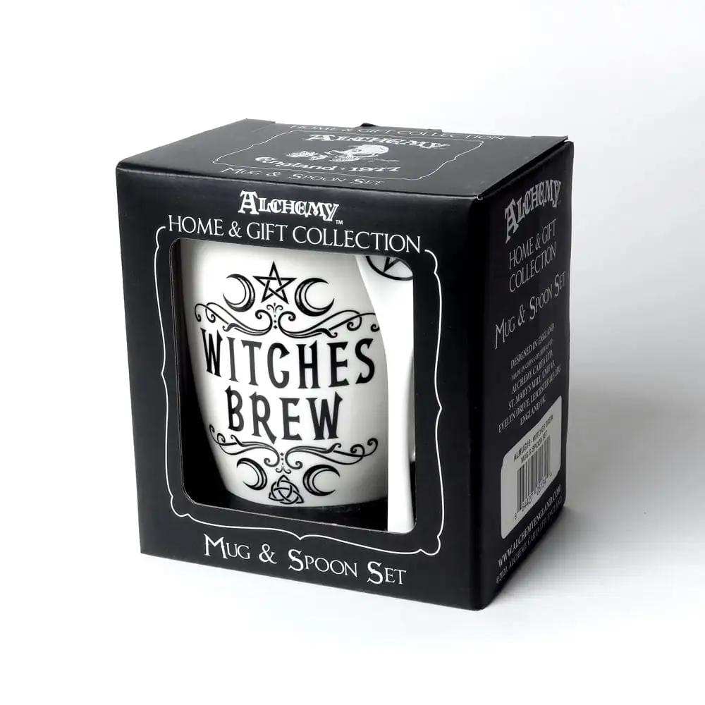 Alchemy Witches Brew Mug and Spoon Set Giftware - Alchemy Gothic - Flyclothing LLC