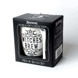 Alchemy Witches Brew Mug and Spoon Set Giftware - Alchemy Gothic - Flyclothing LLC