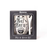 Alchemy Bat Brew Mug & Spoon Set Giftware - Alchemy Gothic - Flyclothing LLC