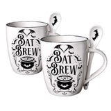 Alchemy Bat Brew Mug & Spoon Set Giftware - Alchemy Gothic - Flyclothing LLC