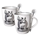 Alchemy Hellhound Mug and Spoon Set Giftware - Alchemy Gothic - Flyclothing LLC