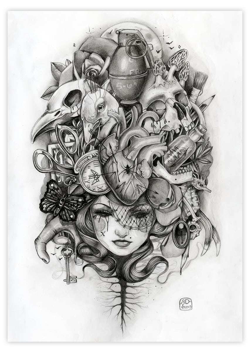 Black Market Art Company After Life Print - Black Market Art Company - Flyclothing LLC