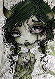 Black Market Art Company Alejandra Zombie Girl Print - Black Market Art Company - Flyclothing LLC