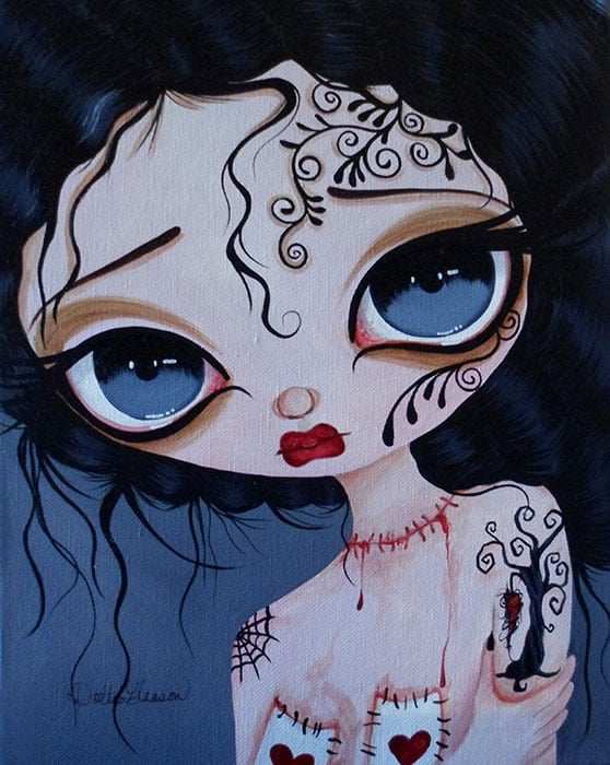 Black Market Art Company Alice Sweet Alice Print - Black Market Art Company - Flyclothing LLC