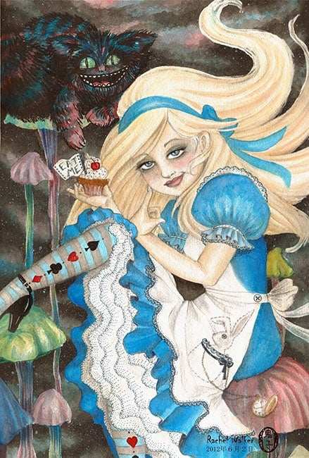 Black Market Art Company Alice Print - Black Market Art Company - Flyclothing LLC