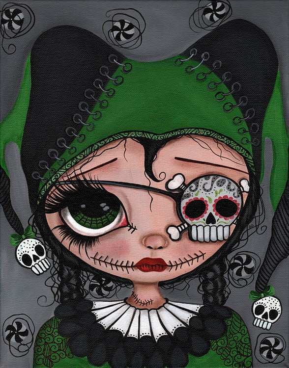 Black Market Art Company All Dressed Up Print - Black Market Art Company - Flyclothing LLC