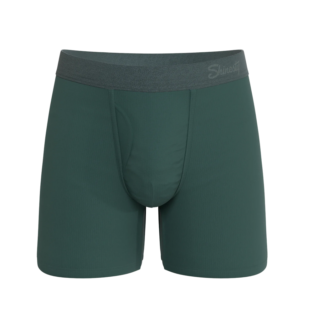 The Alloy | Dark Teal Ball Hammock® Pouch Underwear With Fly - Shinesty - Flyclothing LLC