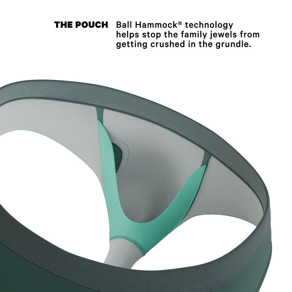 The Alloy | Dark Teal Ball Hammock® Pouch Underwear Briefs - Shinesty - Flyclothing LLC