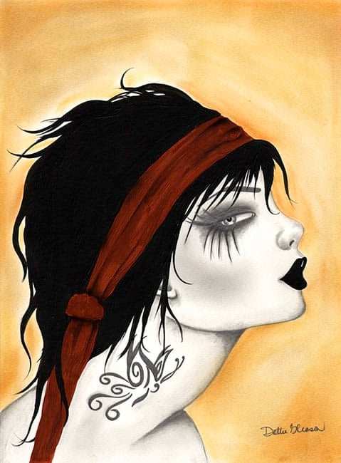 Black Market Art Company Althaia Print - Black Market Art Company - Flyclothing LLC