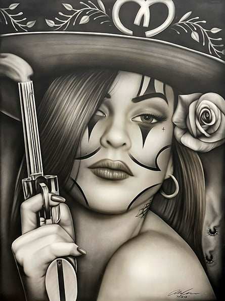 Black Market Art Company Amor Y Tinta Print - Black Market Art Company - Flyclothing LLC