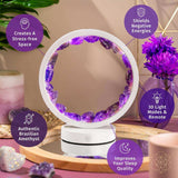 Stress Less, Sleep More – Amethyst Healing Lamp - Conscious Items - Flyclothing LLC