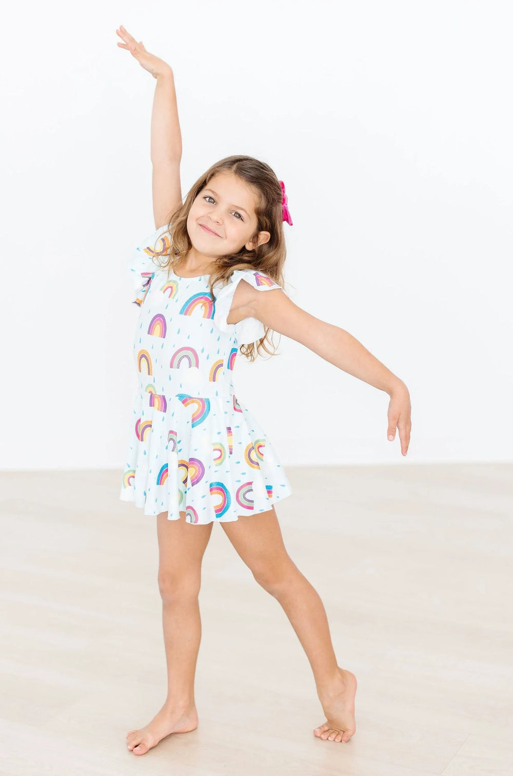April Showers S/S Twirl Leotard - Mila & Rose ® - Flyclothing LLC