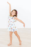 April Showers S/S Twirl Leotard - Mila & Rose ® - Flyclothing LLC