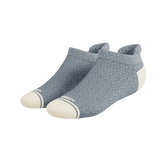 The Asteroid | Blue Marl Heel Hammock™ Ankle Socks - Shinesty - Flyclothing LLC
