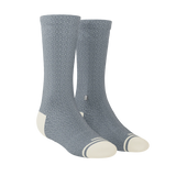 The Asteroid | Blue Marl Heel Hammock™ Crew Socks - Shinesty - Flyclothing LLC