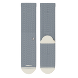 The Asteroid | Blue Marl Heel Hammock™ Crew Socks - Shinesty - Flyclothing LLC