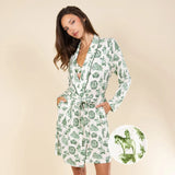 The Western Wonderland | Western Toile Short Modal Robe - Shinesty - Flyclothing LLC