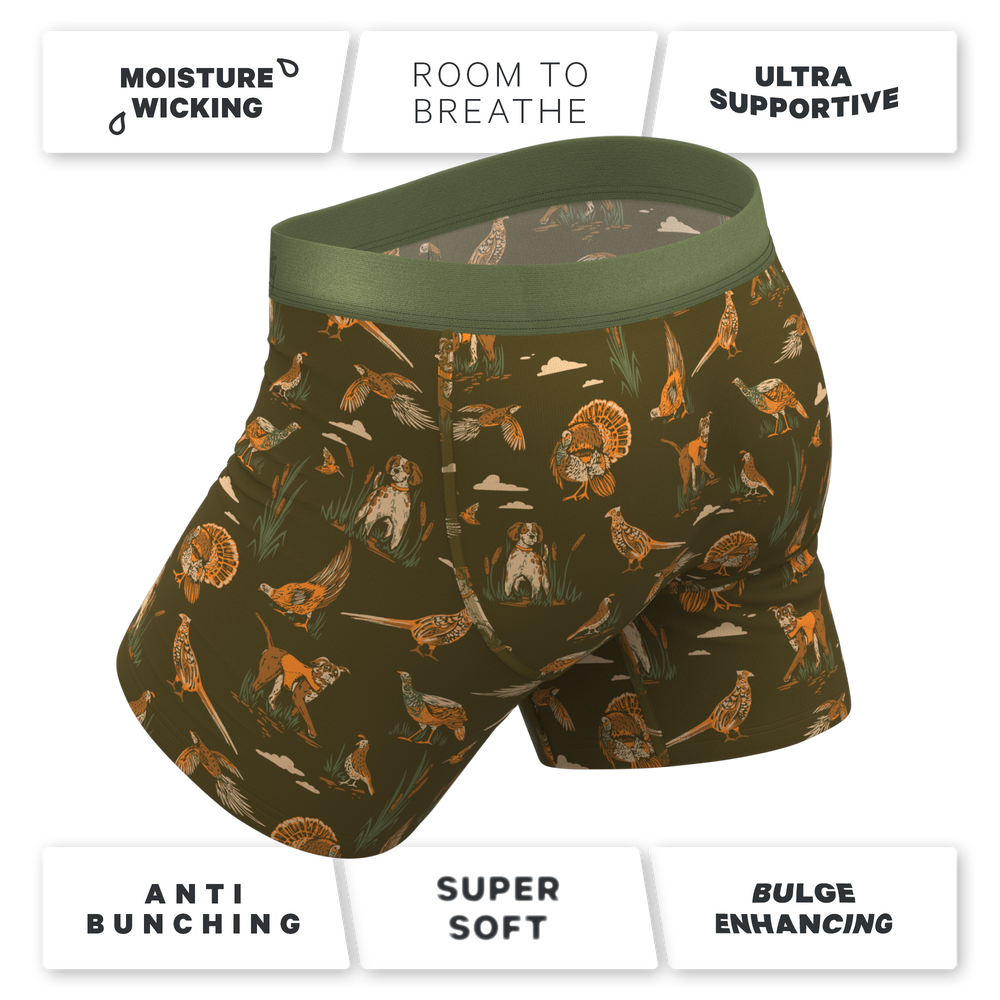 The Avian Crew | Hunting Ball Hammock® Pouch Underwear With Fly - Shinesty - Flyclothing LLC