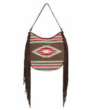 Scully Leather Ladies fringe woven handbag - Scully Leather - Flyclothing LLC