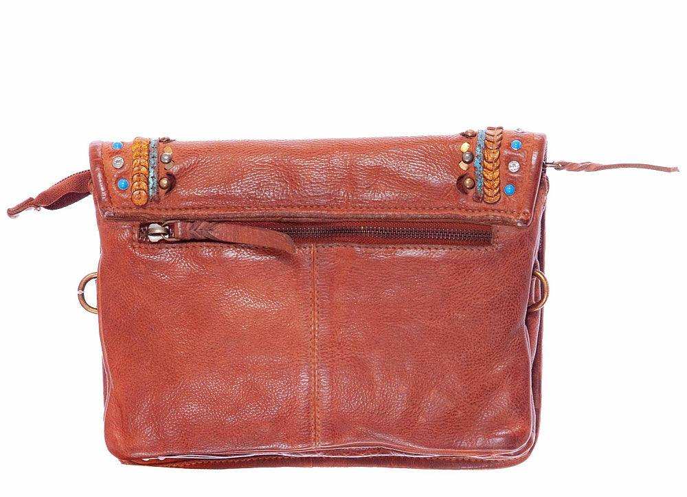 Scully Leather Cognac Ladies Handbag - Scully Leather - Flyclothing LLC
