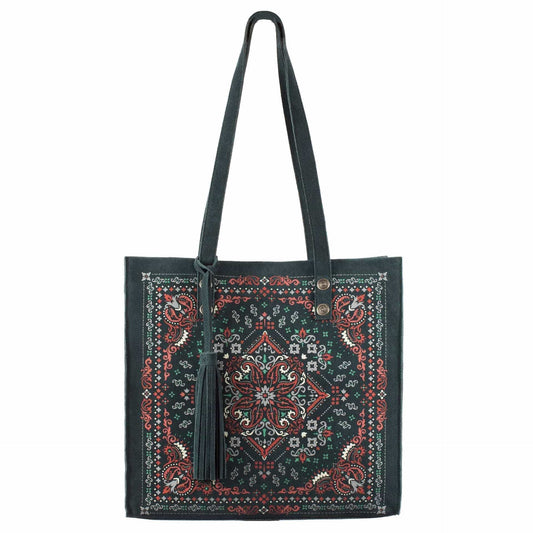 Scully leather Blue Ladies handbag B373 - Scully Leather - Flyclothing LLC